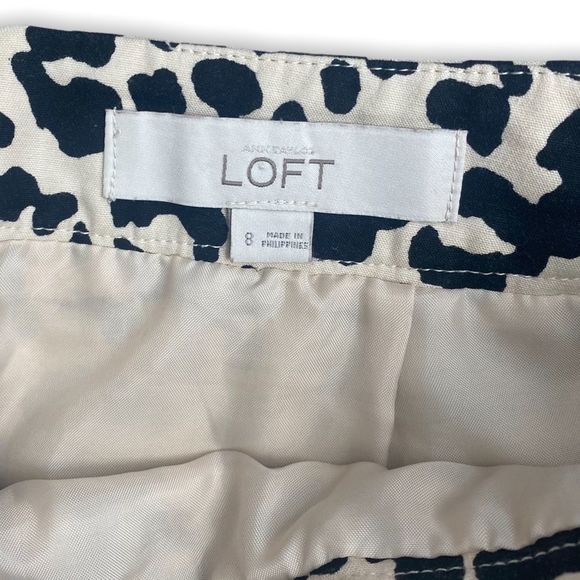 Ann Taylor LOFT Animal Print Pencil Skirt - Picture 2 of 4